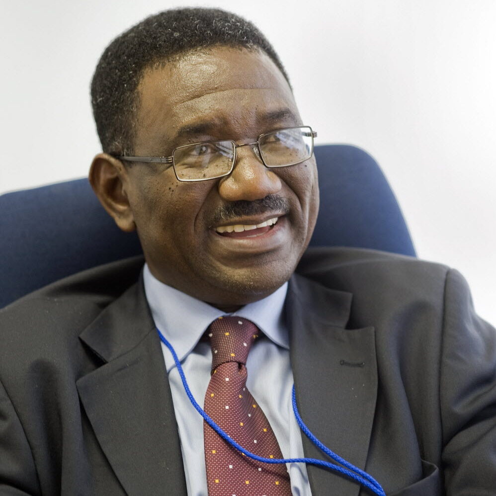 04 May 2012, Mbabane, Swaziland - FAO Chief Technical Advisor for the FAO Representation Office in Swaziland Nehru Essomba in his office.